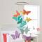 Mobile de papillons en papier